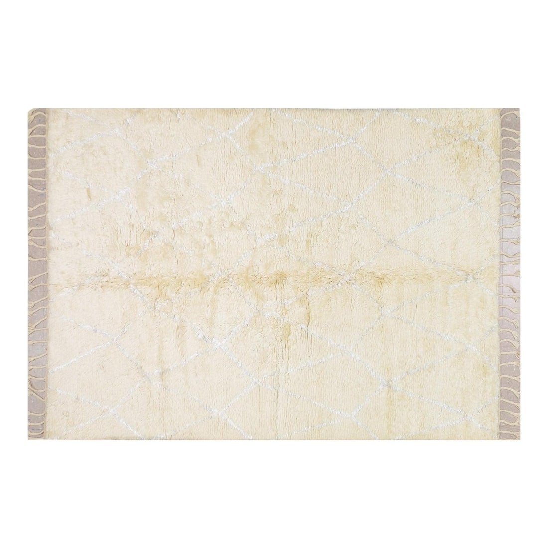8x10 Wool Area Rug with Contemporary Moroccan Design (1 of 6)