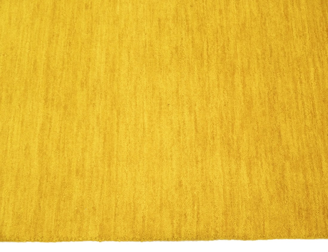 9x12 Hand-Loomed Wool Gabbeh Area Rug Solid Pattern - 7