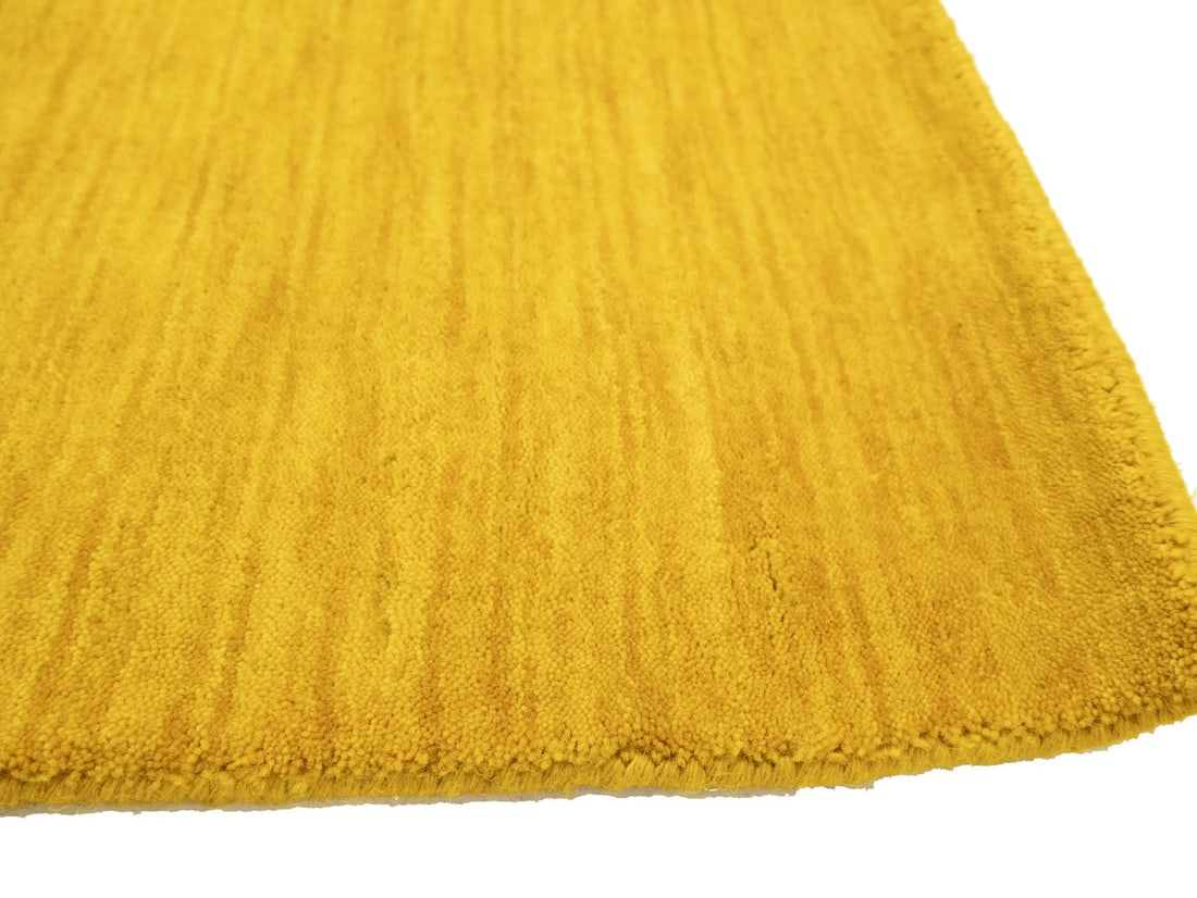 9x12 Hand-Loomed Wool Gabbeh Area Rug Solid Pattern - 9