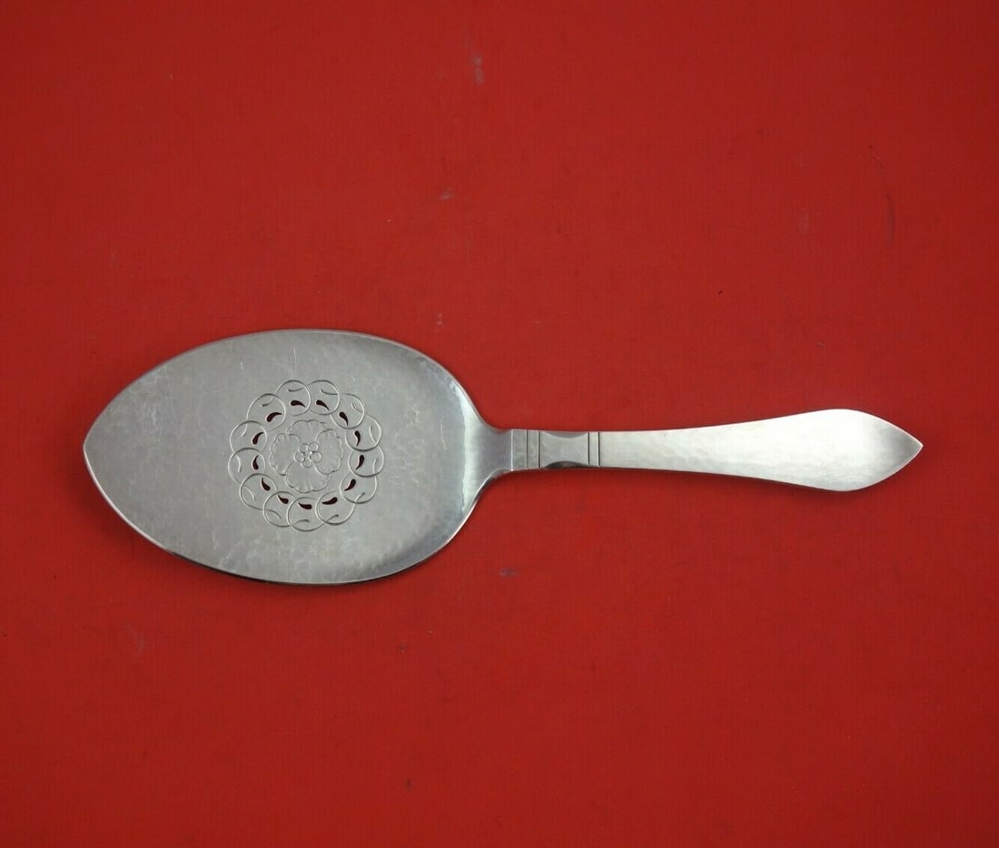 Georg Jensen Continental Sterling Silver Pierced Fish Server 9 1/4 (1 of 3)