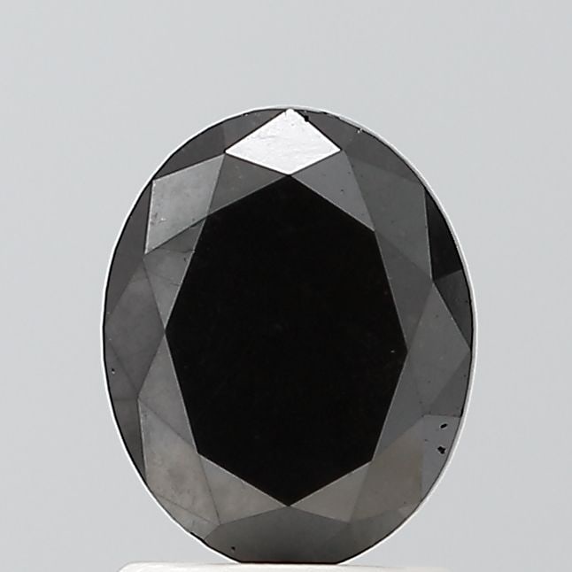 Loose Diamond - OVAL 1.45ct Black VS2: Loose Diamond - OVAL 1.45ct Black VS2 Source: Natural Shape: OVAL Carats: 1.45 Color: Black Certification: NONE Video: