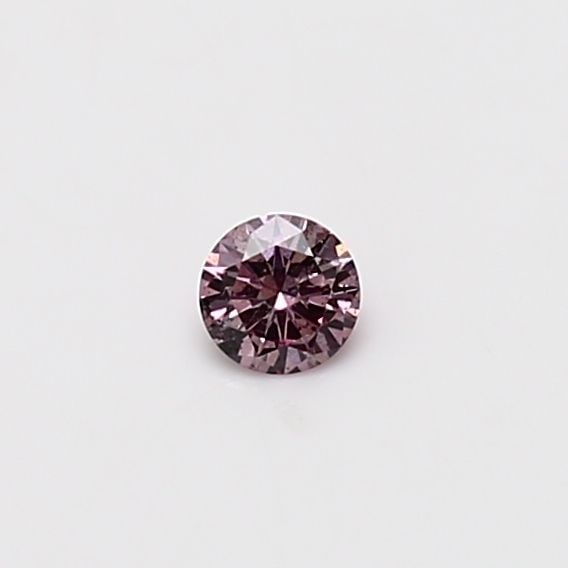 Loose Diamond - ROUND 0.1ct Fancy Purplish Pink SI2: Loose Diamond - ROUND 0.1ct Fancy Purplish Pink SI2 Source: Natural Shape: ROUND Carats: 0.1 Color: Fancy Purplish Pink Certification: GIA Video: