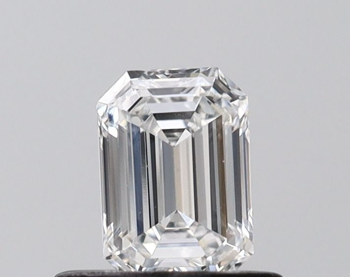 Loose Diamond - EMERALD 0.53ct D VVS2: Loose Diamond - EMERALD 0.53ct D VVS2 Source: This is a real non-mined Diamond that has been grown in a lab Shape: EMERALD Carats: 0.53 Color: D Clarity: VVS2 Certification: IGI Video: