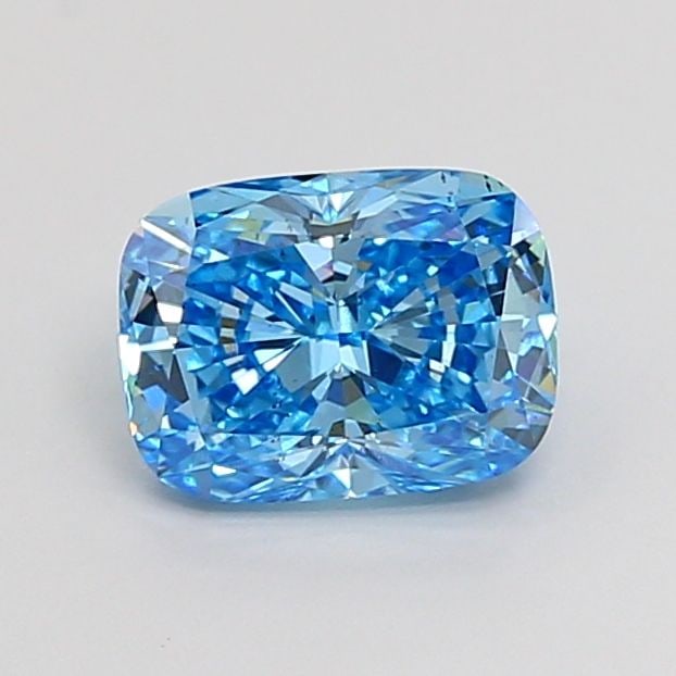 Loose Diamond - CUSHION MODIFIED 1.53ct Fancy Vivid Blue VS2: Loose Diamond - CUSHION MODIFIED 1.53ct Fancy Vivid Blue VS2 Source: This is a real non-mined Diamond that has been grown in a lab Shape: CUSHION MODIFIED Carats: 1.53 Color: Fancy Vivid Blue
