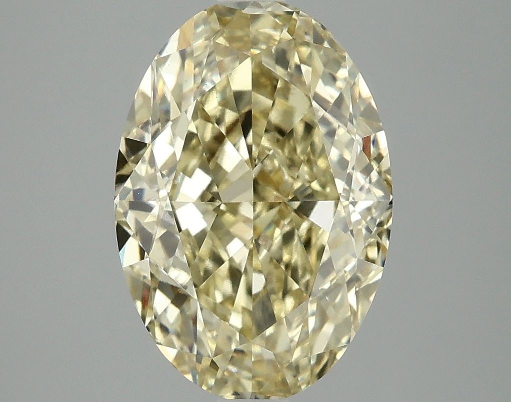 Loose Diamond - OVAL 4.03ct Fancy Intense Yellow VS1: Loose Diamond - OVAL 4.03ct Fancy Intense Yellow VS1 Source: This is a real non-mined Diamond that has been grown in a lab Shape: OVAL Carats: 4.03 Color: Fancy Intense Yellow Certification: IGI Video