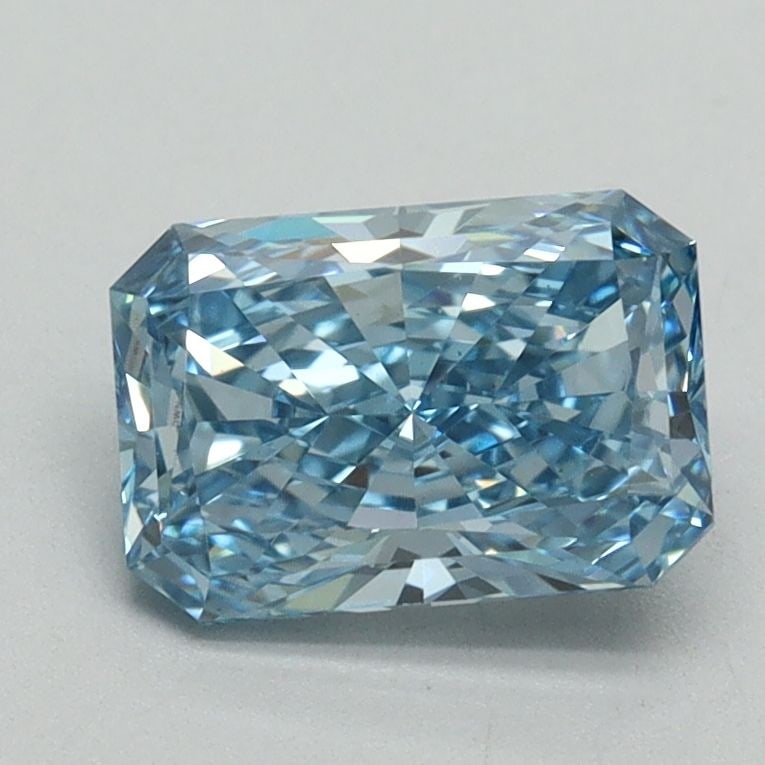 Loose Diamond - RADIANT 1.25ct Fancy Vivid Blue VS1: Loose Diamond - RADIANT 1.25ct Fancy Vivid Blue VS1 Source: This is a real non-mined Diamond that has been grown in a lab Shape: RADIANT Carats: 1.25 Color: Fancy Vivid Blue Certification: IGI Video: