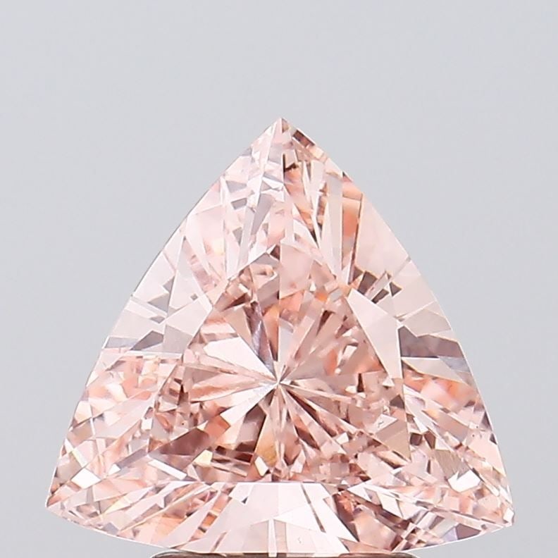 Loose Diamond - TRIANGULAR 2.05ct Fancy Intense Pink VS1: Loose Diamond - TRIANGULAR 2.05ct Fancy Intense Pink VS1 Source: This is a real non-mined Diamond that has been grown in a lab Shape: TRIANGULAR Carats: 2.05 Color: Fancy Intense Pink Certification: I