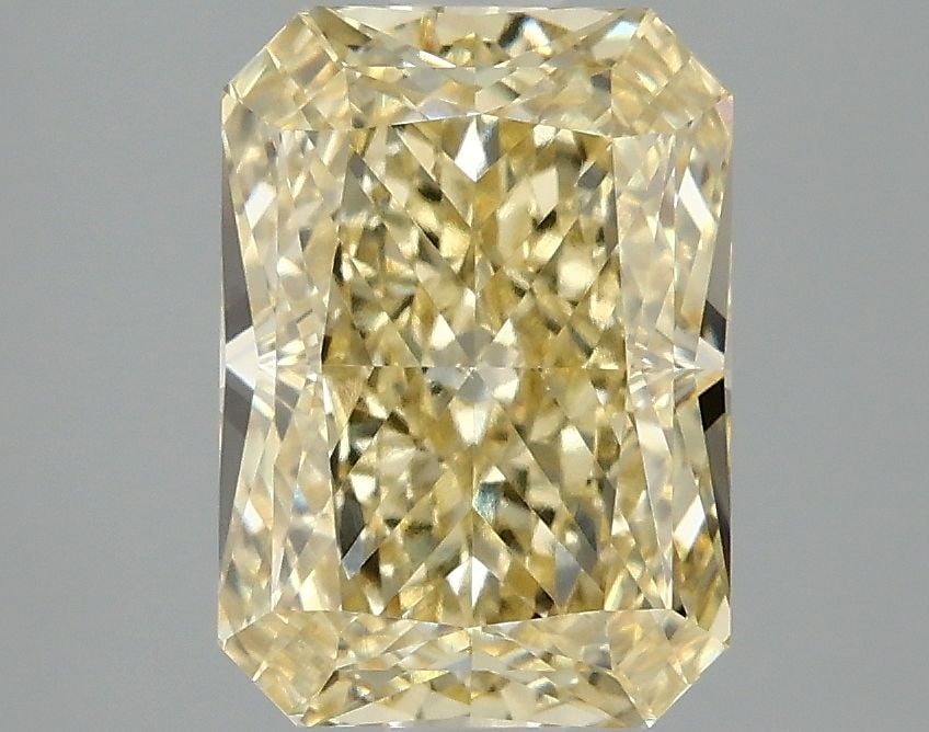 Loose Diamond - RADIANT 3.08ct Fancy Intense Yellow VVS2: Loose Diamond - RADIANT 3.08ct Fancy Intense Yellow VVS2 Source: This is a real non-mined Diamond that has been grown in a lab Shape: RADIANT Carats: 3.08 Color: Fancy Intense Yellow Certification: IG