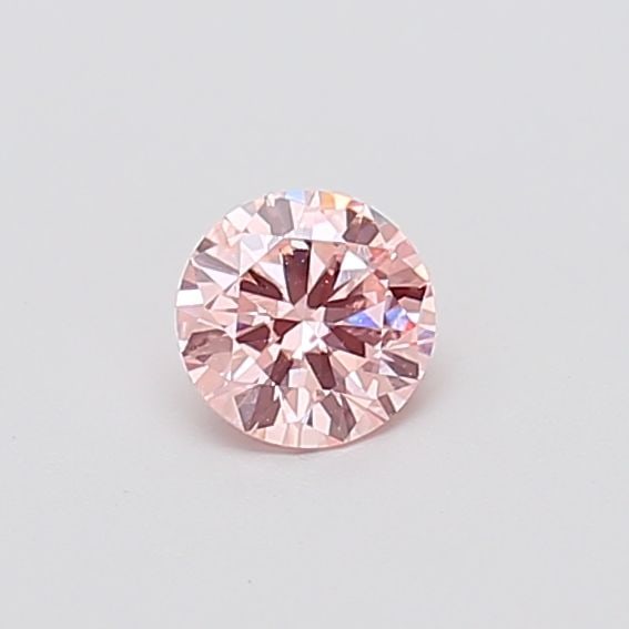 Loose Diamond - ROUND 0.41ct Fancy Intense Pink VS1: Loose Diamond - ROUND 0.41ct Fancy Intense Pink VS1 Source: This is a real non-mined Diamond that has been grown in a lab Shape: ROUND Carats: 0.41 Color: Fancy Intense Pink Certification: IGI Video: