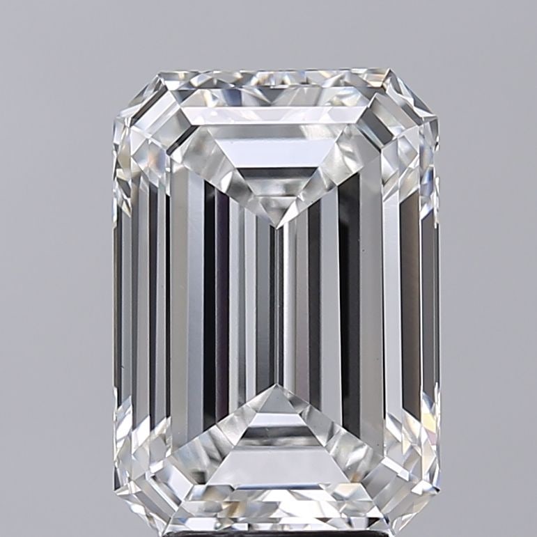 Loose Diamond - EMERALD 5.02ct F VVS2: Loose Diamond - EMERALD 5.02ct F VVS2 Source: This is a real non-mined Diamond that has been grown in a lab Shape: EMERALD Carats: 5.02 Color: F Clarity: VVS2 Certification: IGI Video: