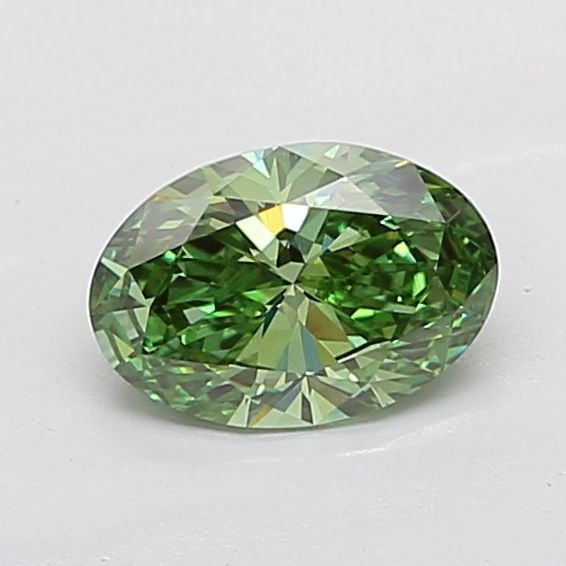 Loose Diamond - OVAL 1.5ct Fancy Vivid Green VVS2: Loose Diamond - OVAL 1.5ct Fancy Vivid Green VVS2 Source: This is a real non-mined Diamond that has been grown in a lab Shape: OVAL Carats: 1.5 Color: Fancy Vivid Green Certification: IGI Video: