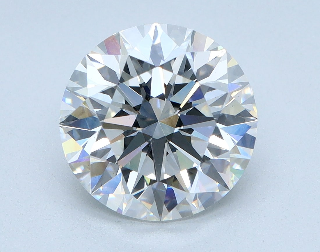 Loose Diamond - Round 2.6ct E VS2: Loose Diamond - Round 2.6ct E VS2 Source: This is a real non-mined Diamond that has been grown in a lab Shape: Round Carats: 2.6 Color: E Clarity: VS2 Certification: IGI Condition: Pre-Owned PLEASE NO