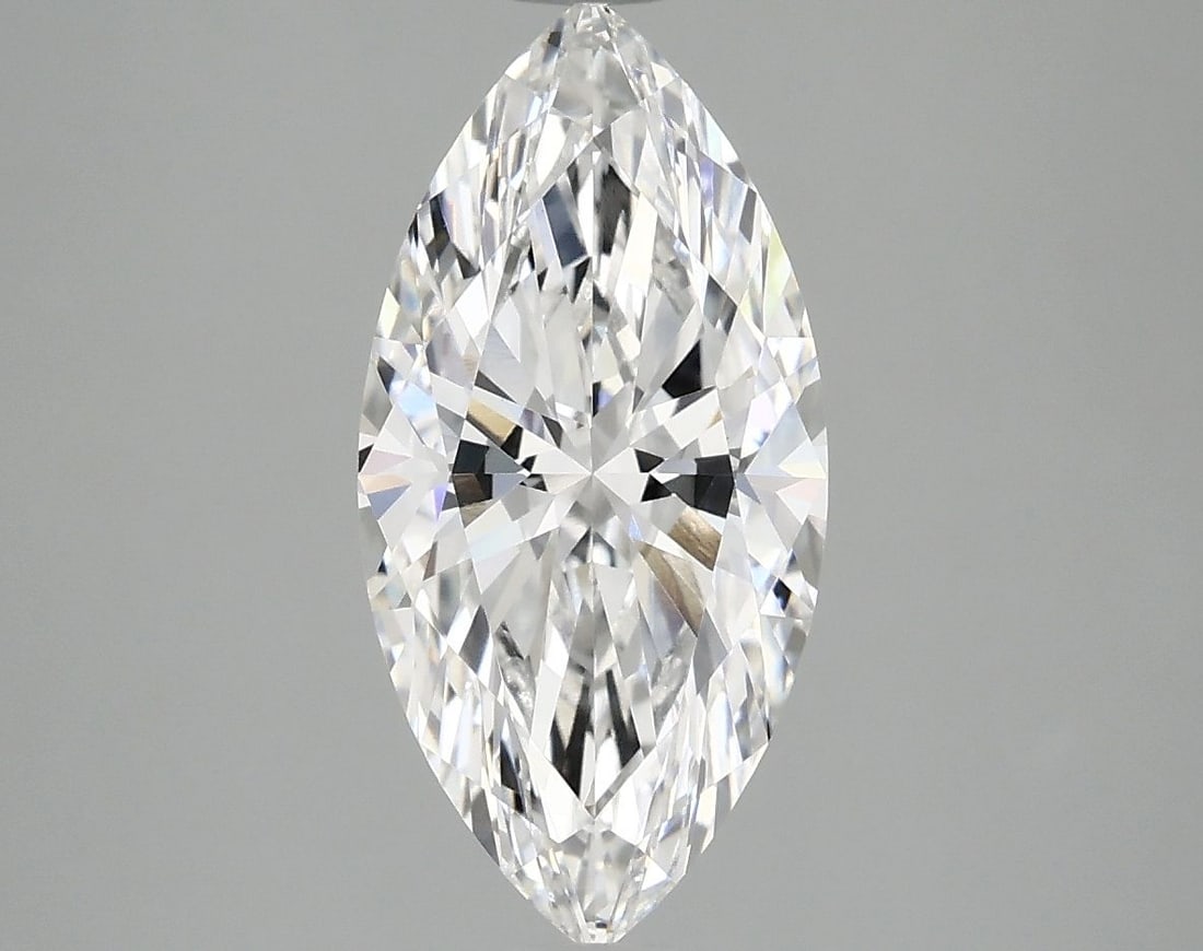 Loose Diamond - MARQUISE 2.51ct E VVS2: Loose Diamond - MARQUISE 2.51ct E VVS2 Source: This is a real non-mined Diamond that has been grown in a lab Shape: MARQUISE Carats: 2.51 Color: E Clarity: VVS2 Certification: IGI PLEASE NOTE: Framed,