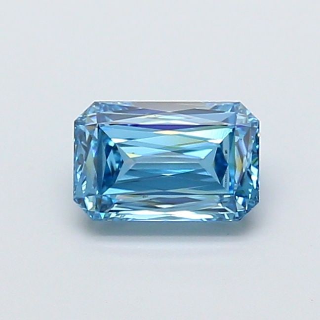 Loose Diamond - RADIANT 1.23ct Fancy Vivid Blue VVS2: Loose Diamond - RADIANT 1.23ct Fancy Vivid Blue VVS2 Source: This is a real non-mined Diamond that has been grown in a lab Shape: RADIANT Carats: 1.23 Color: Fancy Vivid Blue Certification: IGI Video:
