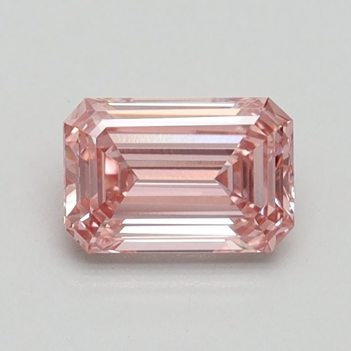 Loose Diamond - EMERALD 0.7ct Fancy Intense Pink VS1: Loose Diamond - EMERALD 0.7ct Fancy Intense Pink VS1 Source: This is a real non-mined Diamond that has been grown in a lab Shape: EMERALD Carats: 0.7 Color: Fancy Intense Pink Certification: IGI Video