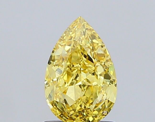 Loose Diamond - PEAR 1.32ct Fancy Intense Yellow VS1: Loose Diamond - PEAR 1.32ct Fancy Intense Yellow VS1 Source: This is a real non-mined Diamond that has been grown in a lab Shape: PEAR Carats: 1.32 Color: Fancy Intense Yellow Certification: IGI Video
