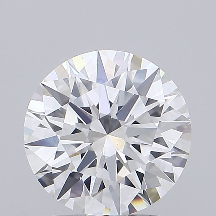 Ideal Loose Diamond - ROUND 2.19ct E VVS2: Ideal Loose Diamond - ROUND 2.19ct E VVS2 Source: This is a real non-mined Diamond that has been grown in a lab Shape: ROUND Carats: 2.19 Color: E Clarity: VVS2 Certification: IGI Video:
