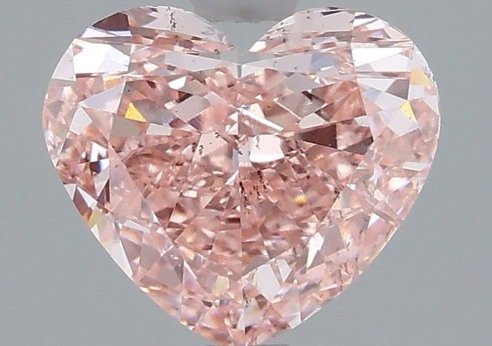 Loose Diamond - HEART 2.01ct Fancy Vivid Pink SI1: Loose Diamond - HEART 2.01ct Fancy Vivid Pink SI1 Source: This is a real non-mined Diamond that has been grown in a lab Shape: HEART Carats: 2.01 Color: Fancy Vivid Pink Certification: IGI Video: