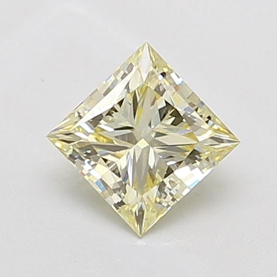 Loose Diamond - PRINCESS 1.03ct Fancy Light Yellow VS1: Loose Diamond - PRINCESS 1.03ct Fancy Light Yellow VS1 Source: This is a real non-mined Diamond that has been grown in a lab Shape: PRINCESS Carats: 1.03 Color: Fancy Light Yellow Certification: IGI V