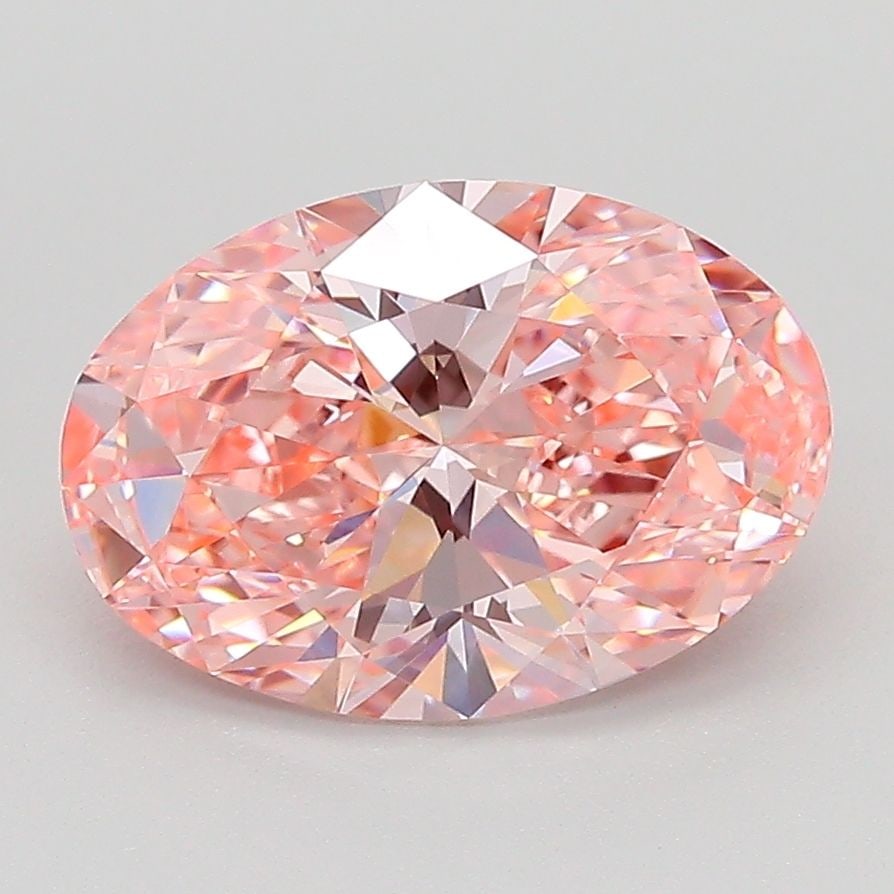 Loose Diamond - OVAL 2.5ct Fancy Vivid Pink VVS2: Loose Diamond - OVAL 2.5ct Fancy Vivid Pink VVS2 Source: This is a real non-mined Diamond that has been grown in a lab Shape: OVAL Carats: 2.5 Color: Fancy Vivid Pink Certification: IGI PLEASE NOTE: F