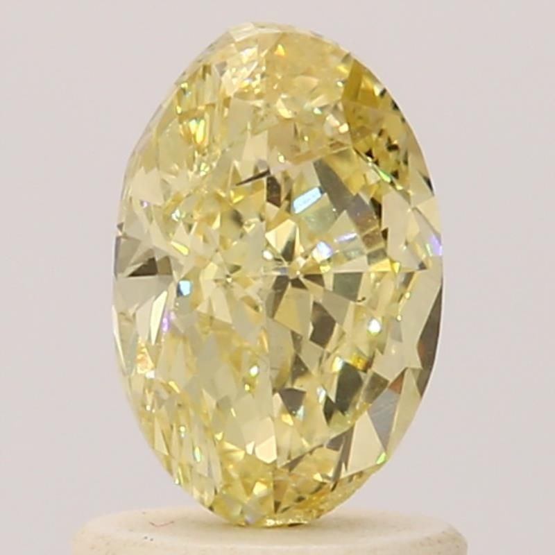 Loose Diamond - OVAL 1.0ct Fancy Yellow: Loose Diamond - OVAL 1.0ct Fancy Yellow Source: Natural Shape: OVAL Carats: 1.0 Color: Fancy Yellow Certification: GIA Video: