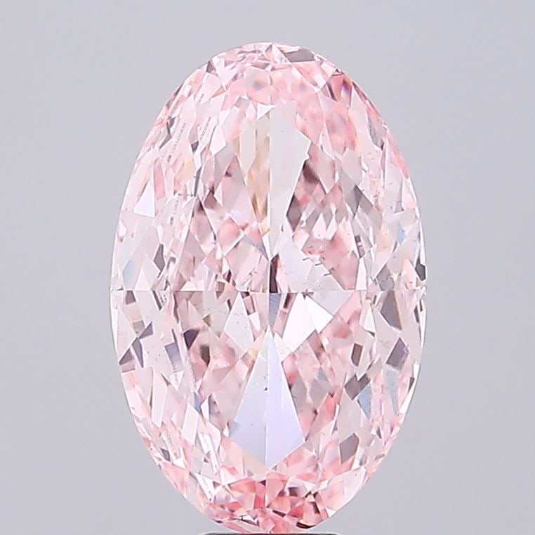 Loose Diamond - OVAL 14.05ct Fancy Intense Pink VS2: Loose Diamond - OVAL 14.05ct Fancy Intense Pink VS2 Source: This is a real non-mined Diamond that has been grown in a lab Shape: OVAL Carats: 14.05 Color: Fancy Intense Pink Certification: IGI Video: