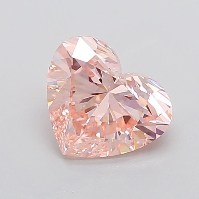 Loose Diamond - HEART 3.03ct Fancy Intense Pink VS1: Loose Diamond - HEART 3.03ct Fancy Intense Pink VS1 Source: This is a real non-mined Diamond that has been grown in a lab Shape: HEART Carats: 3.03 Color: Fancy Intense Pink Certification: IGI PLEASE 