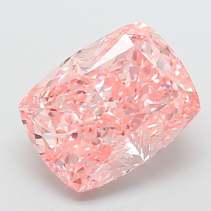 Loose Diamond - CUSHION MODIFIED 6.04ct Fancy Vivid Pink VS1: Loose Diamond - CUSHION MODIFIED 6.04ct Fancy Vivid Pink VS1 Source: This is a real non-mined Diamond that has been grown in a lab Shape: CUSHION MODIFIED Carats: 6.04 Color: Fancy Vivid Pink Certific