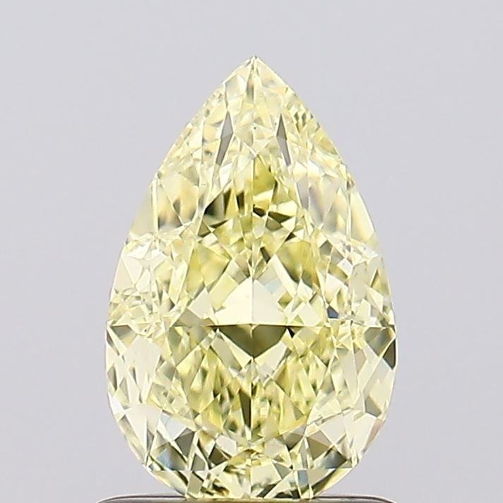 Loose Diamond - PEAR 1.13ct Fancy Intense Yellow VS1: Loose Diamond - PEAR 1.13ct Fancy Intense Yellow VS1 Source: This is a real non-mined Diamond that has been grown in a lab Shape: PEAR Carats: 1.13 Color: Fancy Intense Yellow Certification: IGI Video