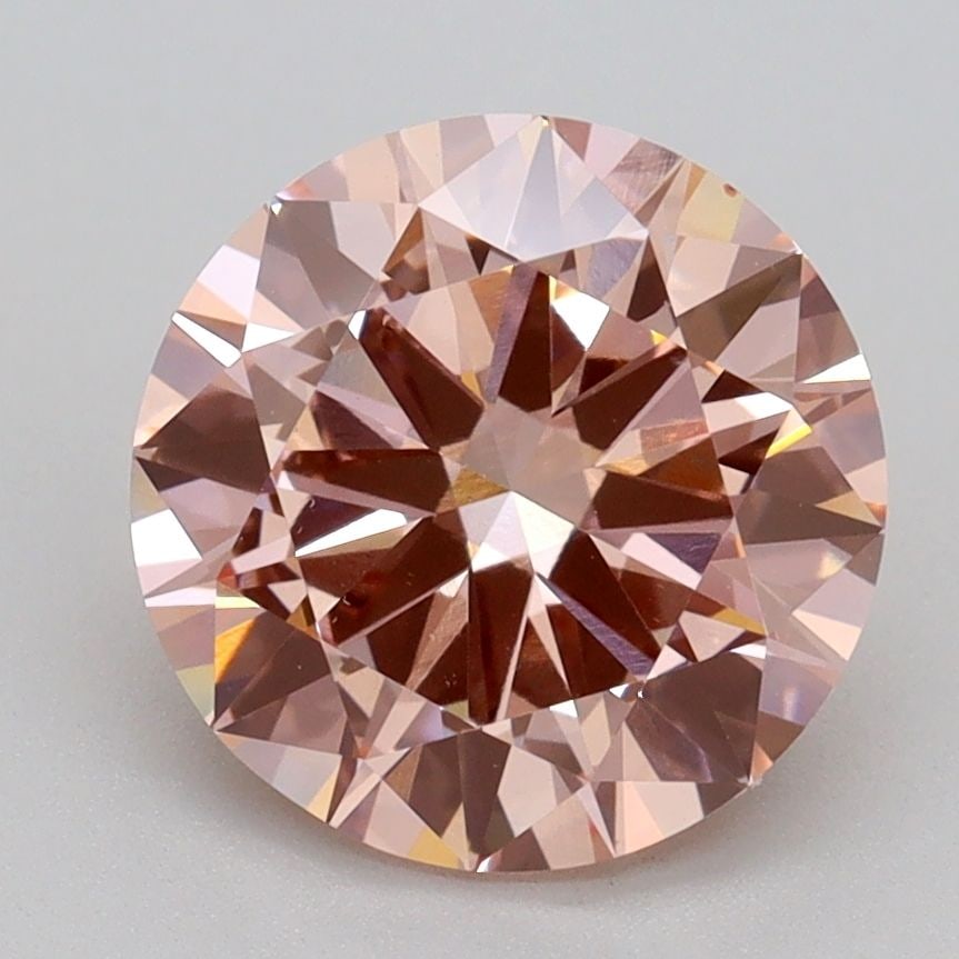Loose Diamond - ROUND 2.8ct Fancy Intense Pink VS1: Loose Diamond - ROUND 2.8ct Fancy Intense Pink VS1 Source: This is a real non-mined Diamond that has been grown in a lab Shape: ROUND Carats: 2.8 Color: Fancy Intense Pink Certification: IGI Video: