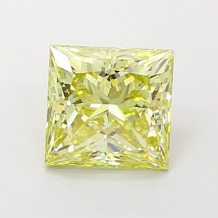 Loose Diamond - PRINCESS 3.05ct Fancy Intense Yellow VVS2: Loose Diamond - PRINCESS 3.05ct Fancy Intense Yellow VVS2 Source: This is a real non-mined Diamond that has been grown in a lab Shape: PRINCESS Carats: 3.05 Color: Fancy Intense Yellow Certification: 