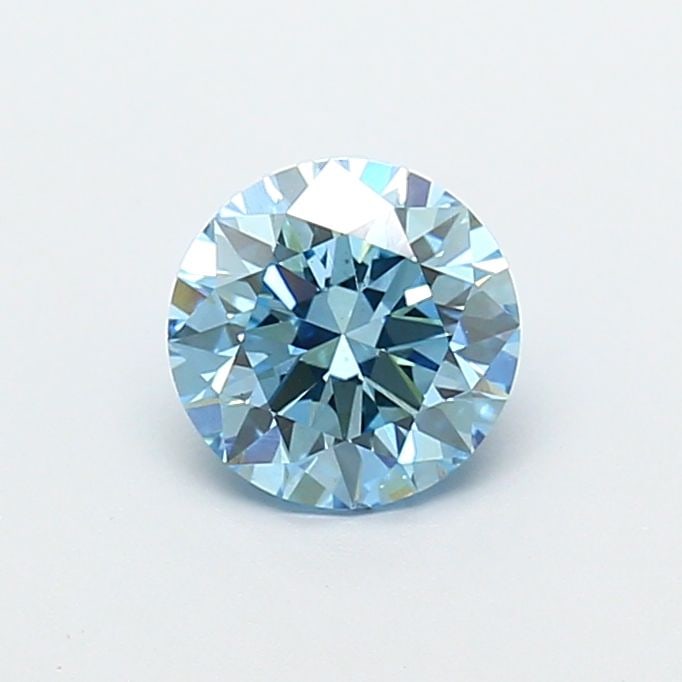 Loose Diamond - ROUND 1.0ct Fancy Vivid Blue VS1: Loose Diamond - ROUND 1.0ct Fancy Vivid Blue VS1 Source: This is a real non-mined Diamond that has been grown in a lab Shape: ROUND Carats: 1.0 Color: Fancy Vivid Blue Certification: NONE Video: