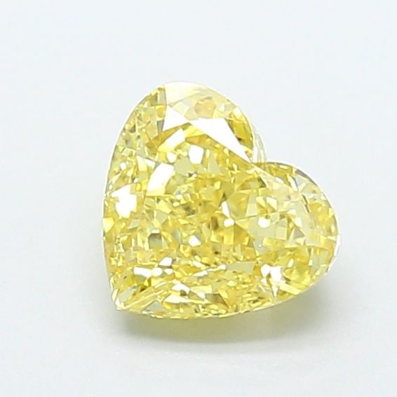 Loose Diamond - HEART 1.28ct Fancy Intense Yellow VVS2: Loose Diamond - HEART 1.28ct Fancy Intense Yellow VVS2 Source: This is a real non-mined Diamond that has been grown in a lab Shape: HEART Carats: 1.28 Color: Fancy Intense Yellow Certification: IGI Vi