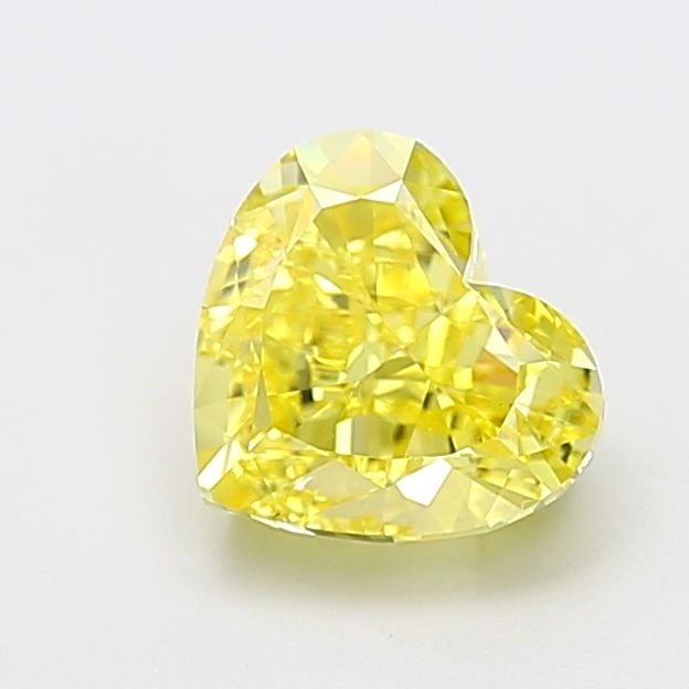 Loose Diamond - HEART 2.4ct Fancy Intense Yellow VS1: Loose Diamond - HEART 2.4ct Fancy Intense Yellow VS1 Source: This is a real non-mined Diamond that has been grown in a lab Shape: HEART Carats: 2.4 Color: Fancy Intense Yellow Certification: IGI Video
