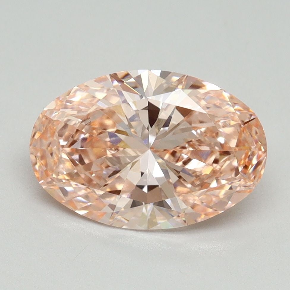 Loose Diamond - OVAL 2.09ct Fancy Vivid Pink VS1: Loose Diamond - OVAL 2.09ct Fancy Vivid Pink VS1 Source: This is a real non-mined Diamond that has been grown in a lab Shape: OVAL Carats: 2.09 Color: Fancy Vivid Pink Certification: IGI Video: