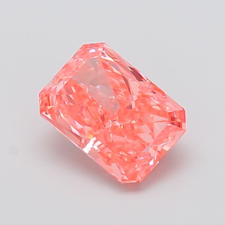 Loose Diamond - RADIANT 2.78ct Fancy Vivid Pink VVS2: Loose Diamond - RADIANT 2.78ct Fancy Vivid Pink VVS2 Source: This is a real non-mined Diamond that has been grown in a lab Shape: RADIANT Carats: 2.78 Color: Fancy Vivid Pink Certification: IGI Video: