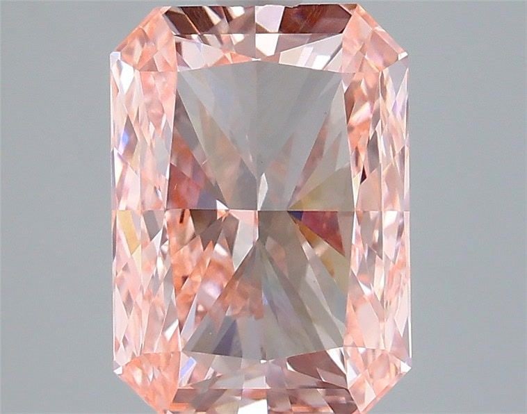 Loose Diamond - RADIANT 3.02ct Fancy Intense Pink VS1: Loose Diamond - RADIANT 3.02ct Fancy Intense Pink VS1 Source: This is a real non-mined Diamond that has been grown in a lab Shape: RADIANT Carats: 3.02 Color: Fancy Intense Pink Certification: IGI Vid