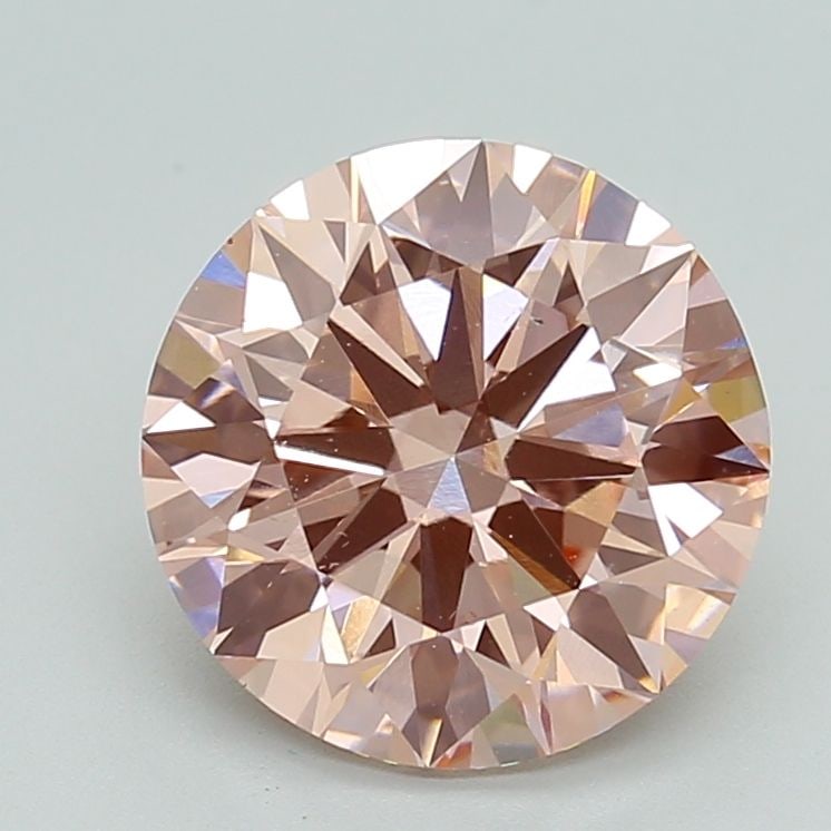 Loose Diamond - ROUND 3.01ct Fancy Intense Pink VS2: Loose Diamond - ROUND 3.01ct Fancy Intense Pink VS2 Source: This is a real non-mined Diamond that has been grown in a lab Shape: ROUND Carats: 3.01 Color: Fancy Intense Pink Certification: IGI Video: