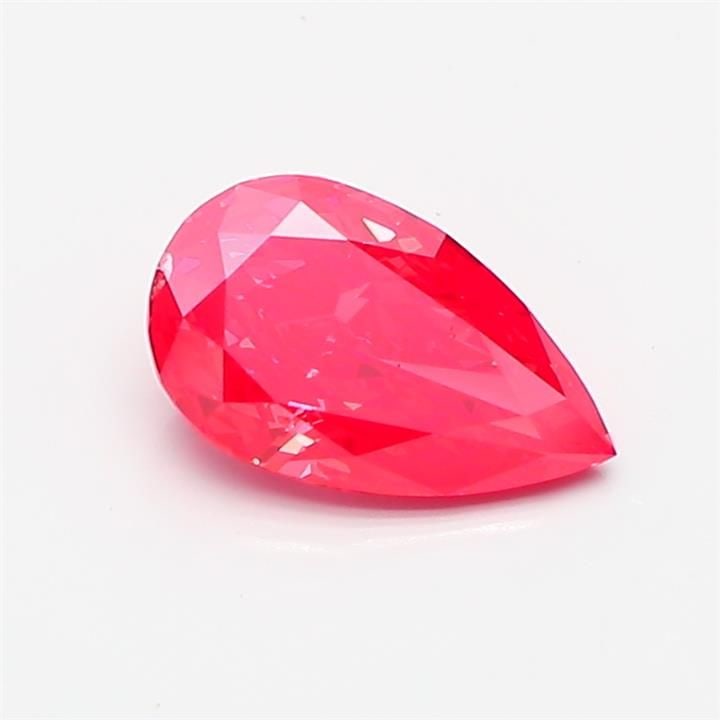 Loose Diamond - PEAR 1.04ct Fancy Vivid Red SI1 (1 of 1)