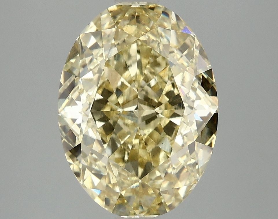 Loose Diamond - OVAL 4.05ct Fancy Intense Yellow VS1: Loose Diamond - OVAL 4.05ct Fancy Intense Yellow VS1 Source: This is a real non-mined Diamond that has been grown in a lab Shape: OVAL Carats: 4.05 Color: Fancy Intense Yellow Certification: IGI Video