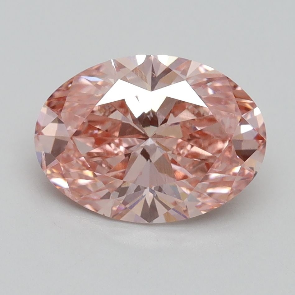 Loose Diamond - OVAL 2.08ct Fancy Vivid Pink VS2: Loose Diamond - OVAL 2.08ct Fancy Vivid Pink VS2 Source: This is a real non-mined Diamond that has been grown in a lab Shape: OVAL Carats: 2.08 Color: Fancy Vivid Pink Certification: IGI Video: