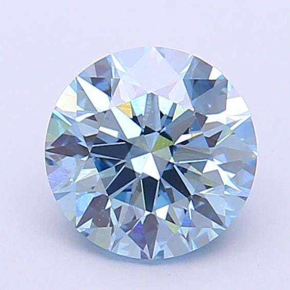 Ideal Loose Diamond - ROUND 1.56ct Fancy Vivid Blue VVS2: Ideal Loose Diamond - ROUND 1.56ct Fancy Vivid Blue VVS2 Source: This is a real non-mined Diamond that has been grown in a lab Shape: ROUND Carats: 1.56 Color: Fancy Vivid Blue Certification: IGI Vide