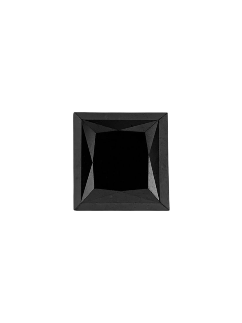 Loose Diamond - PRINCESS 0.18ct Fancy Black VVS2: Loose Diamond - PRINCESS 0.18ct Fancy Black VVS2 Source: Natural Shape: PRINCESS Carats: 0.18 Color: Fancy Black Certification: NONE PLEASE NOTE: Framed, Large, or heavy items do not have shipping cos