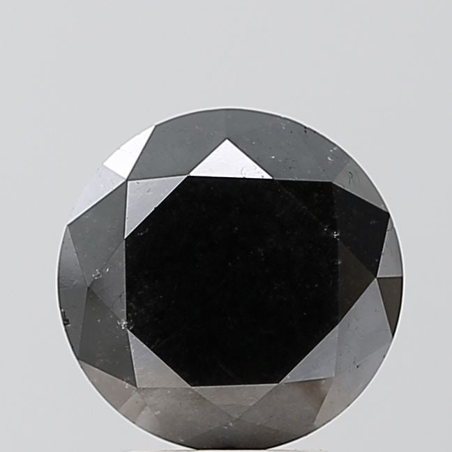 Loose Diamond - ROUND 3.0ct Black VVS2: Loose Diamond - ROUND 3.0ct Black VVS2 Source: Natural Shape: ROUND Carats: 3.0 Color: Black Certification: NONE Video: