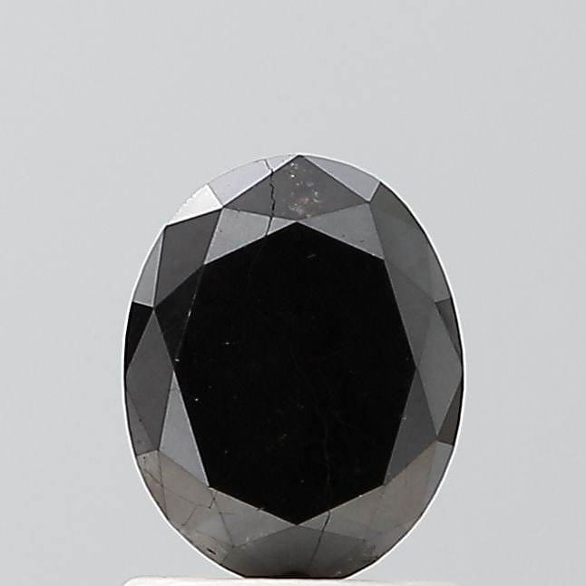 Loose Diamond - OVAL 1.08ct Black VS2: Loose Diamond - OVAL 1.08ct Black VS2 Source: Natural Shape: OVAL Carats: 1.08 Color: Black Certification: NONE Video: