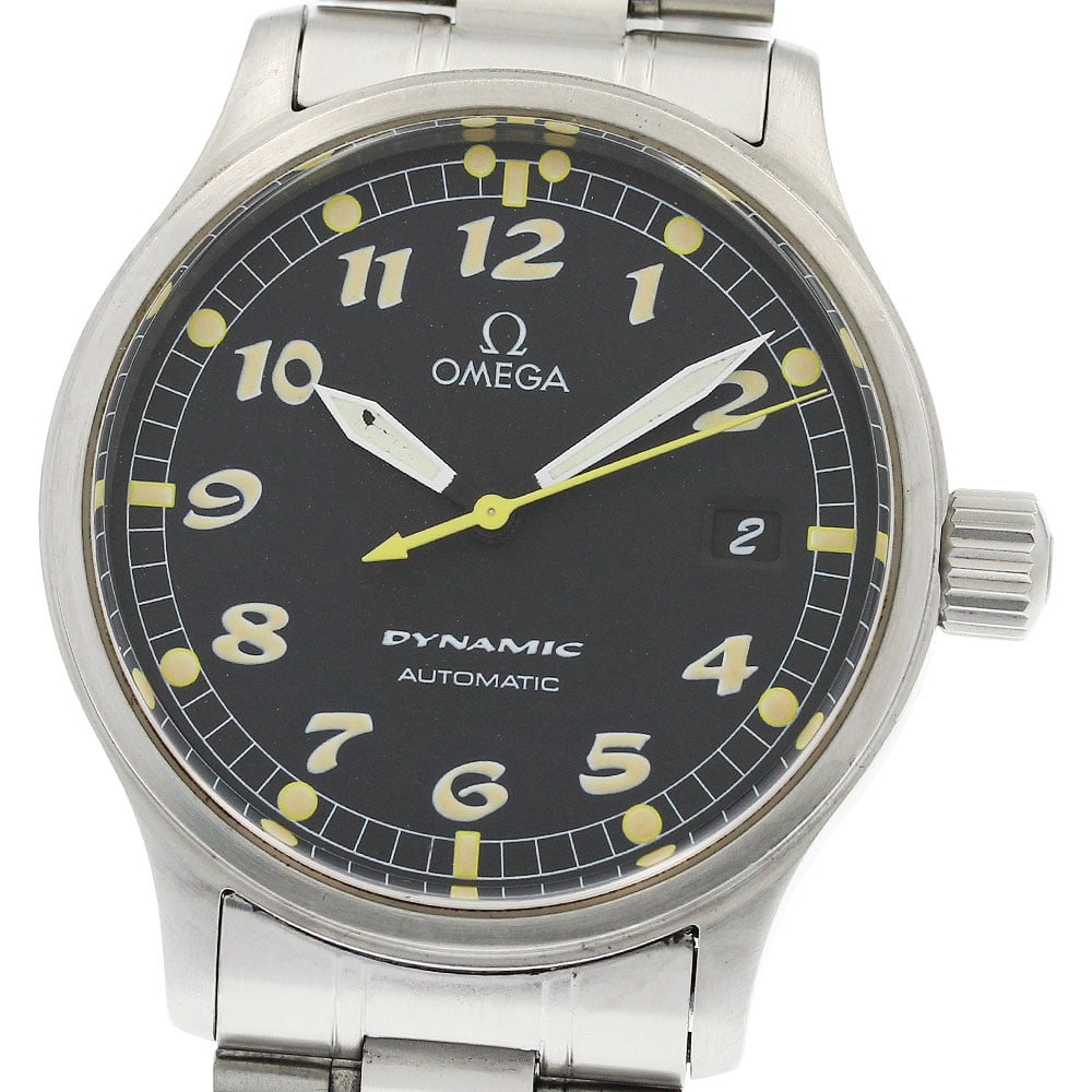Omega Dynamic 5200.50 mens automatic date wristwatch steel (1 of 6)