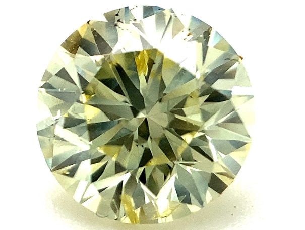Loose Diamond - ROUND 1.65ct Fancy Light Brownish Greenish Yellow SI2: Loose Diamond - ROUND 1.65ct Fancy Light Brownish Greenish Yellow SI2 Source: Natural Shape: ROUND Carats: 1.65 Color: Fancy Light Brownish Greenish Yellow Certification: GIA PLEASE NOTE: Framed, Larg