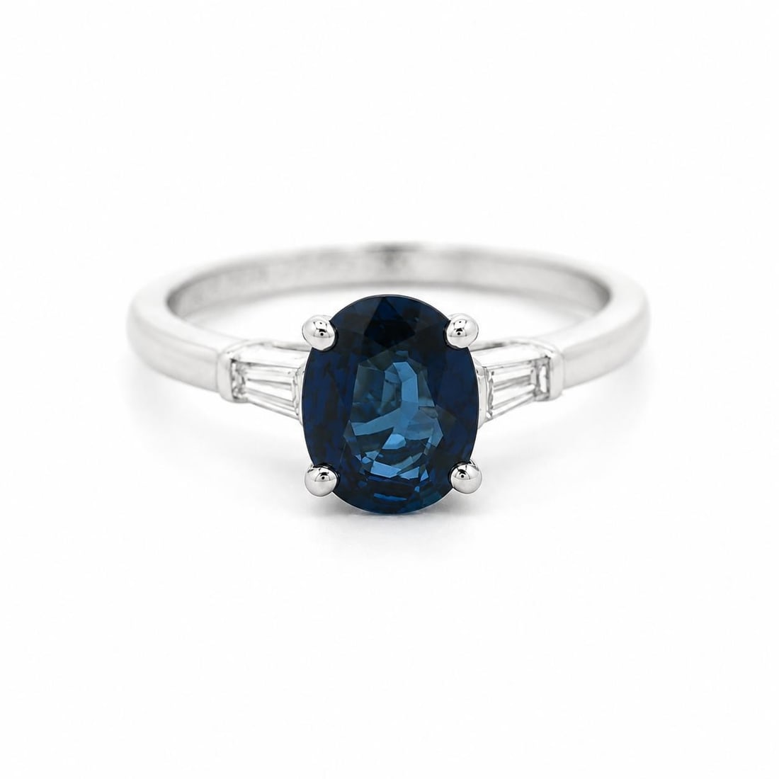 Platinum Sapphire Diamond Cocktail Ring SSEF Certified Size 7: Platinum Sapphire Diamond Cocktail Ring SSEF Certified Size 7 This vintage cocktail ring features a certified natural Burma sapphire with no indications of heating, set in solid platinum. The centerpi