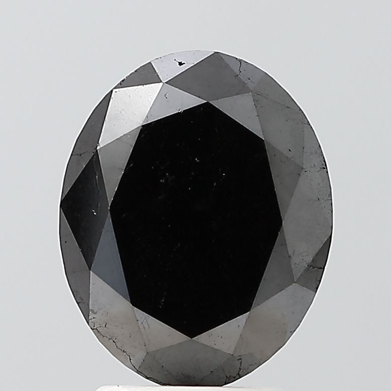 Loose Diamond - OVAL 2.95ct Black VS2: Loose Diamond - OVAL 2.95ct Black VS2 Source: Natural Shape: OVAL Carats: 2.95 Color: Black Certification: NONE Video: