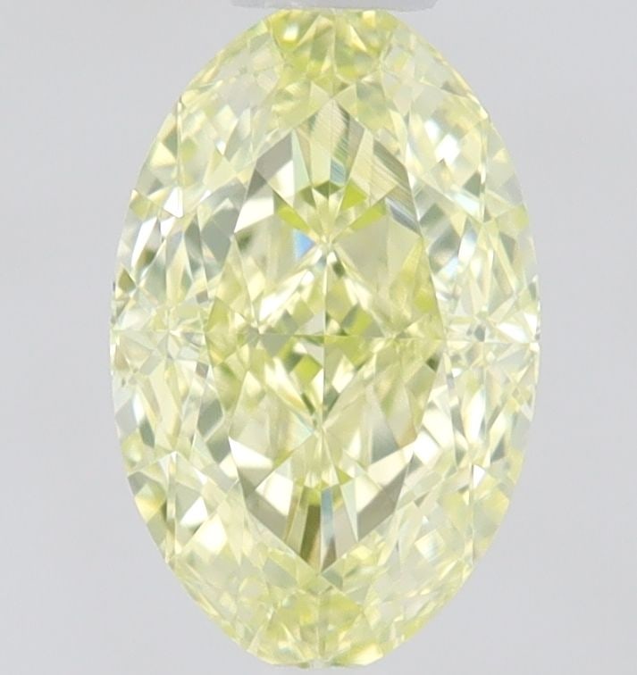 Loose Diamond - OVAL 0.45ct Fancy Light Greenish Yellow IF: Loose Diamond - OVAL 0.45ct Fancy Light Greenish Yellow IF Source: Natural Shape: OVAL Carats: 0.45 Color: Fancy Light Greenish Yellow Certification: GIA Video: